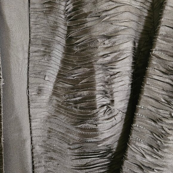 Eileen Fisher Ripple Bindu Silk Jacket M - Picture 3 of 8